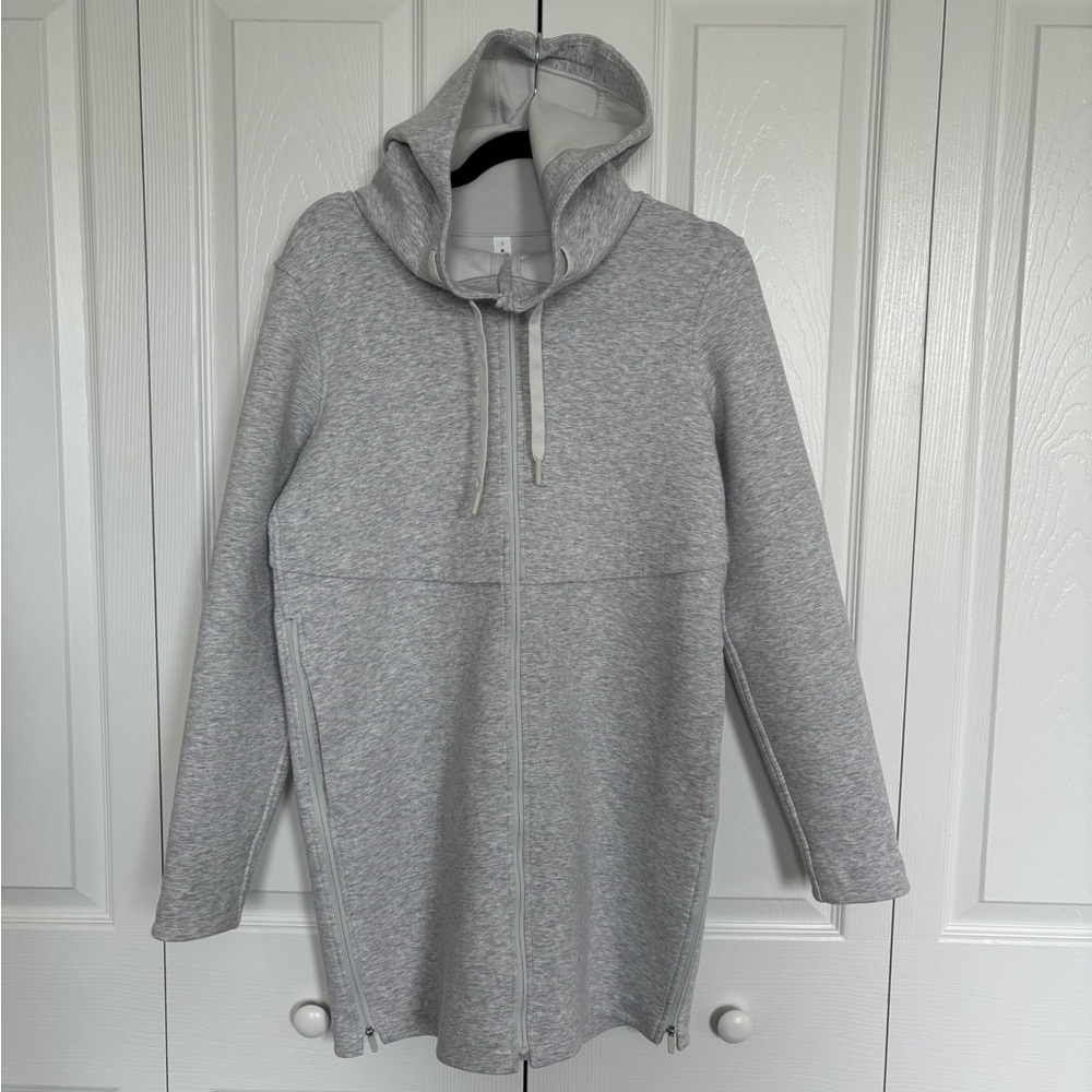 Lululemon Athletica Gray Hooded Jacket